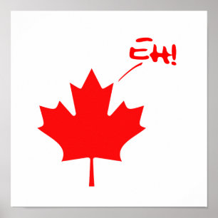 Poster Le Canada hein ! Fierté canadienne drôle