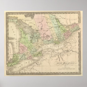 Poster Le Canada occidental