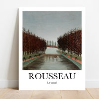 Le canal par Henri Rousseau