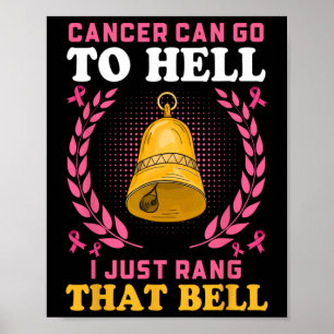 Poster Le Cancer Peut Aller En Enfer Je Viens De Ranger C