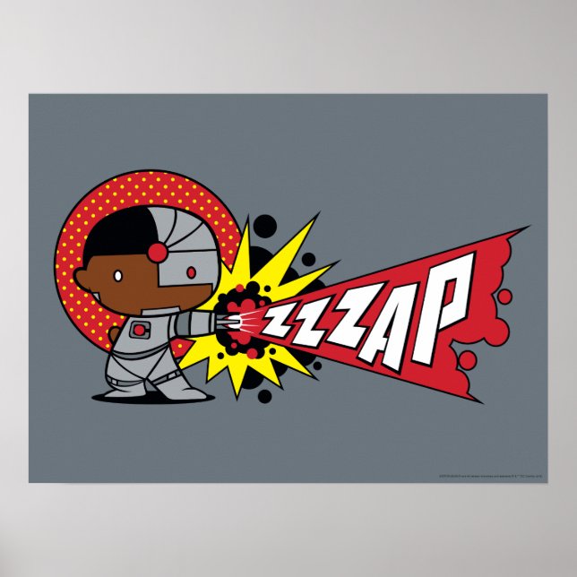 Poster Le canon Cybernétique de Chibi Cyborg (Devant)