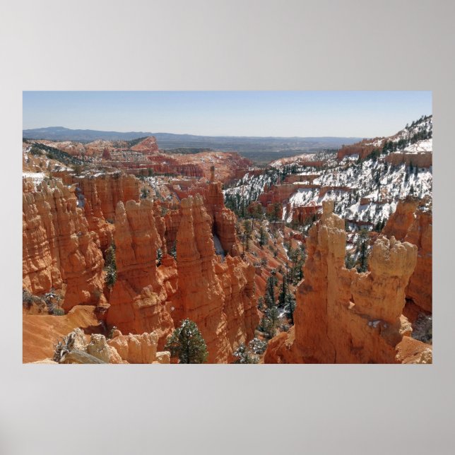 Poster Le canyon Fairyland au parc national Bryce Canyon (Devant)