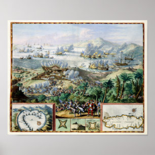 Poster Le Capf Binckes engage une flotte française à Toba