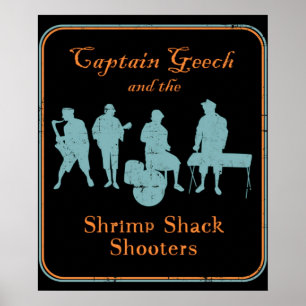 Poster Le capitaine Geech et les tireurs de crevettes