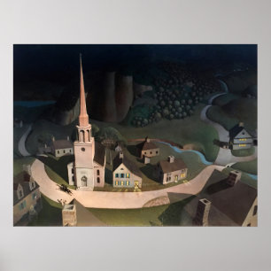 Poster Le Carrousel de Paul Revere de Wood