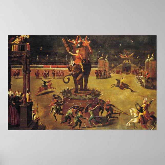 Poster Le carrousel des éléphants (Devant)