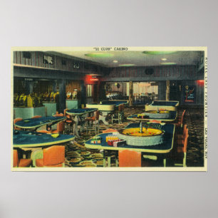 Poster Le casino de 21 clubs, dernière frontière d'hôtel