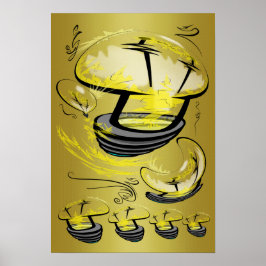 Poster Le Casquette léger Zaps