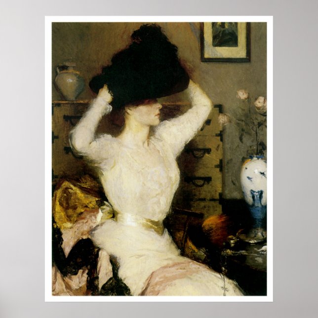 Poster Le Casquette noir (Devant)