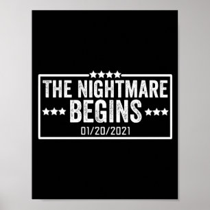 Poster le cauchemar commence