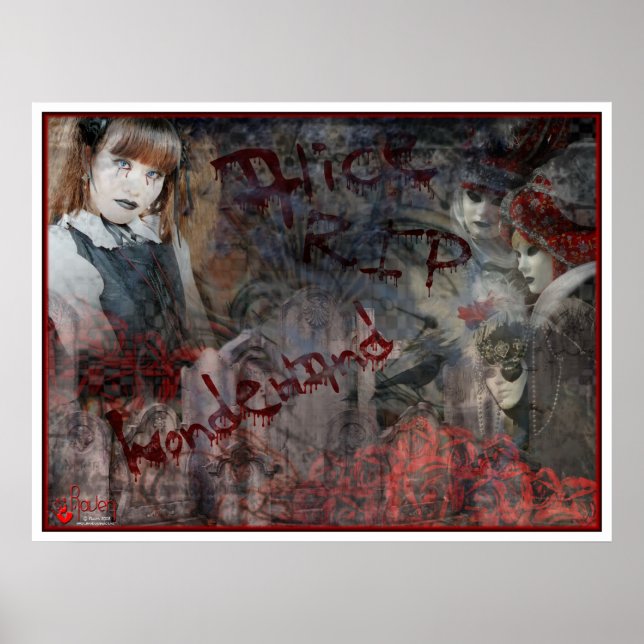 Poster Le cauchemar d'Alice (Devant)