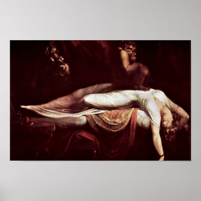 Poster Le Cauchemar, De Johann Heinrich Füssli (Best Qu (Devant)