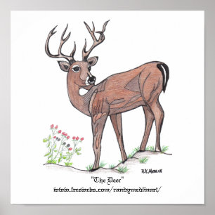 Poster "Le Cerf"
