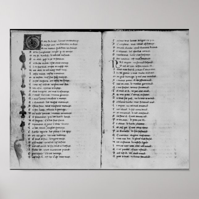 Poster Le chant de Roland' (Devant)