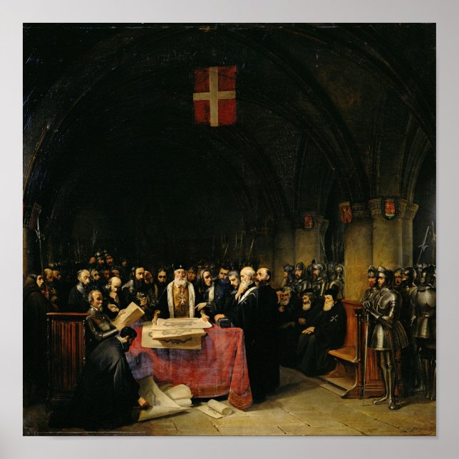 Poster Le Chapitre de l'Ordre de Saint-Jean de Jérusalem (Devant)