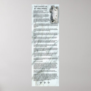 Poster Le Chaplet de St Michael L'Archange.