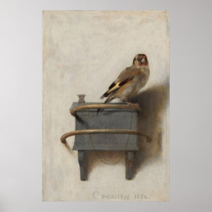 Poster Le chardonneret