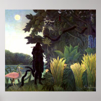 Le charmeur des serpents par Henri Rousseau