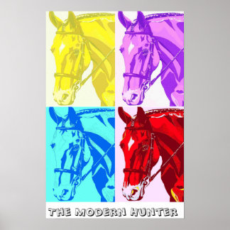 Poster Le chasseur moderne