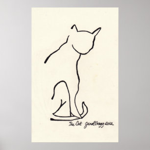 Poster Le chat
