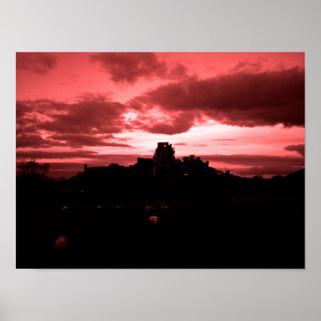 Poster Le château de Corfe (Devant)