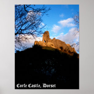 Poster Le château de Corfe