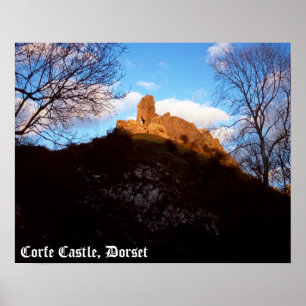 Poster Le château de Corfe