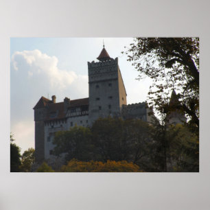 Poster Le château de Dracula, le côté en noir