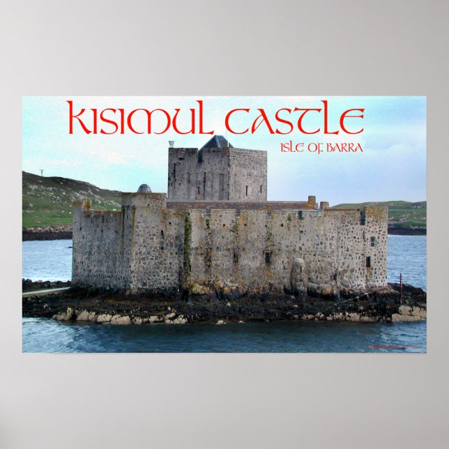 Poster le château de kisimul (Devant)