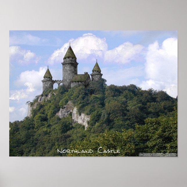 Poster Le château de Northland (Devant)