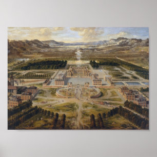Poster Le Château de Versailles – 1668