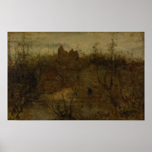Poster Le château enchanté Matthew Maris (néerlandais, 18
