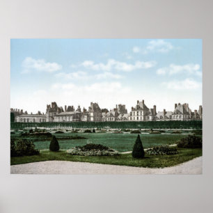 Poster Le Château Fontainebleau