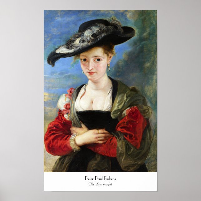 Poster Le chef-d'oeuvre du Casquette de paille Peter Paul (Devant)