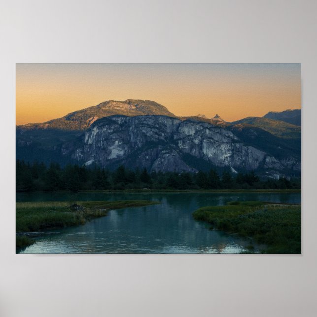 Poster Le chef Stawamus pics à Squamish (Devant)