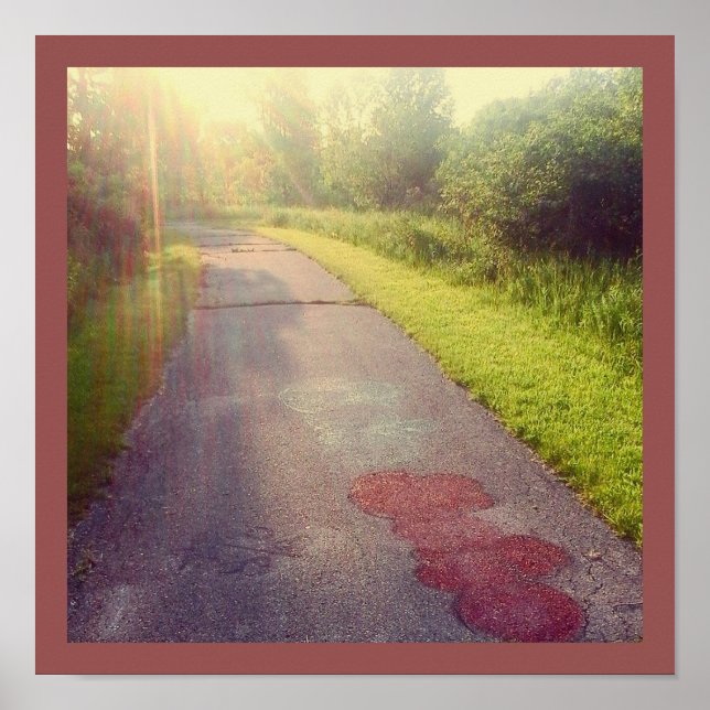 Poster Le chemin à suivre (Devant)