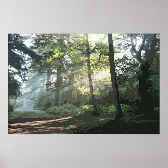 POSTER LE CHEMIN DE BOIS 4 (Devant)