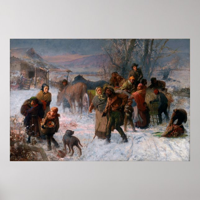 Poster Le chemin de fer souterrain par Charles T. Webber  (Devant)