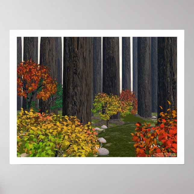 Poster Le Chemin De La Paix (Devant)