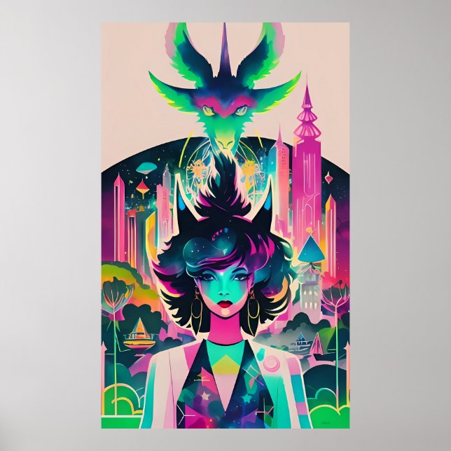 Poster Le chemin de sorcière pour le parc de la ville ? I (Devant)