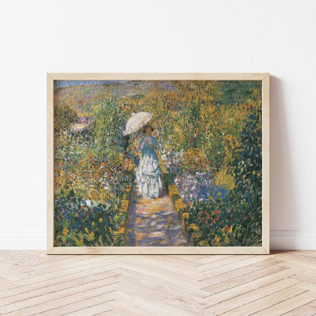 Poster Le chemin du jardin | Frederick Carl Frieseke (Créateur téléchargé)