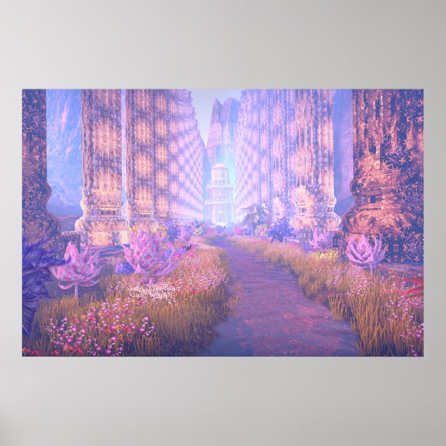 Poster Le chemin du temple (Devant)