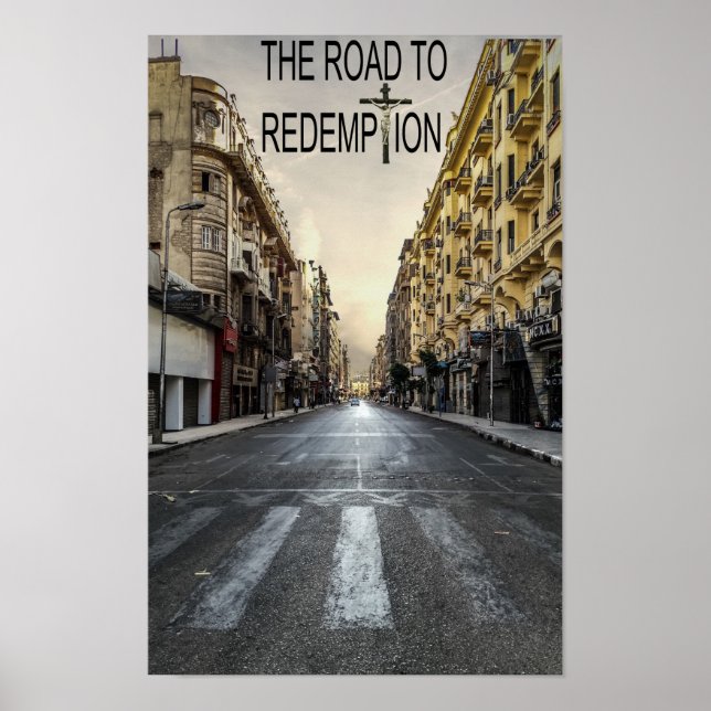 Poster Le chemin vers la rédemption. (Devant)
