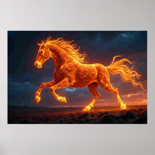Poster Le Cheval de feu