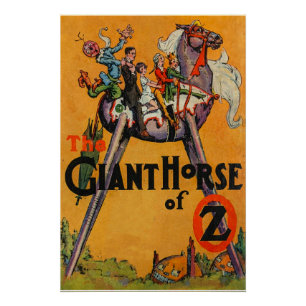 Poster Le Cheval Géant d'OZ