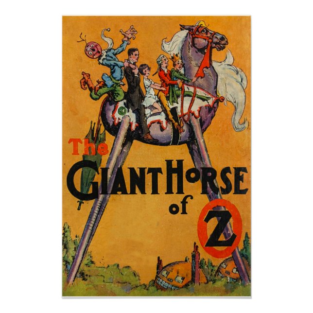 Poster Le Cheval Géant d'OZ (Devant)