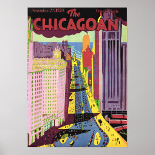 POSTER LE CHICAGOAN