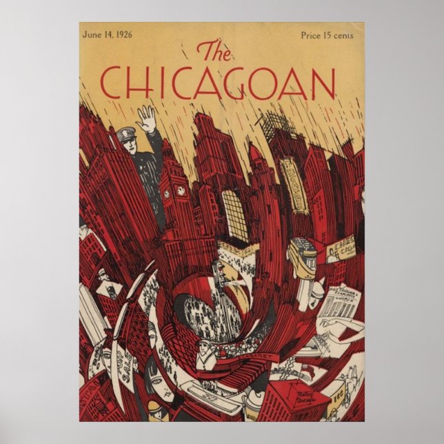 POSTER LE CHICAGOAN (Devant)