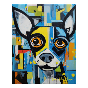 Poster Le Chihuahua Portrait 003 - Sable Gabriel