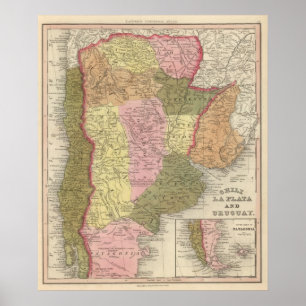 Poster Le Chili et l'Argentine